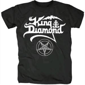King Diamond Pentagram Logo Black Unisex T-shirt Gift For Fan